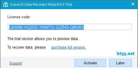 Easeus data recovery wizard free 12.0 activation code 2017